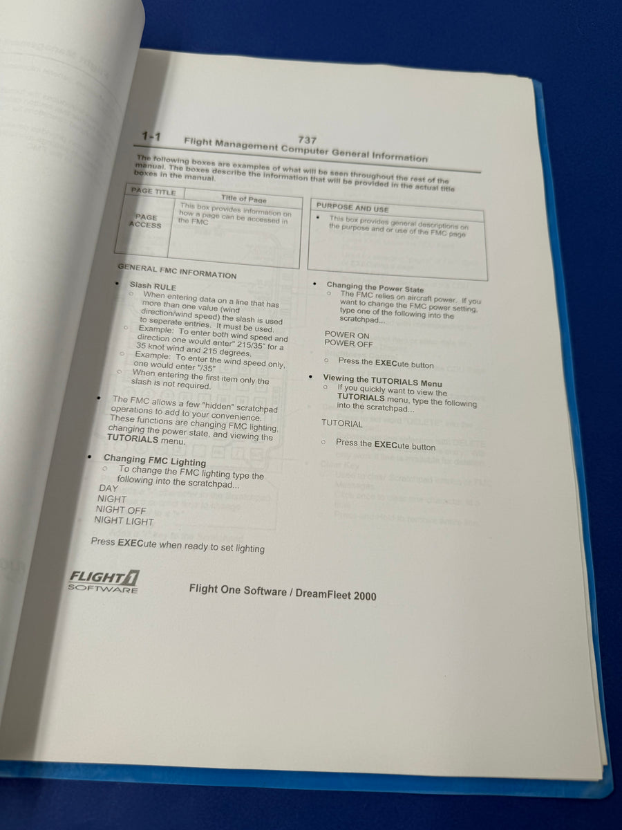 737 Flight Management Computer Ops Manual – aviation.brussels