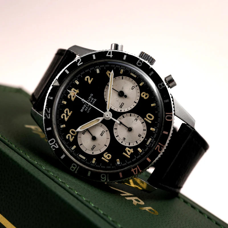 Breitling Unitime AVI 24 H 1968   •   Cal. Venus 178   •   Réf. 1765