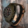 Porsche Design Orfina Chronographe "Military Bund 3H" NOS -1990-