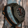 Porsche Design Orfina Chronographe "Military Bund 3H" NOS -1990-