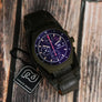 Porsche Design Orfina Chronographe "Military Bund 3H" NOS -1990-