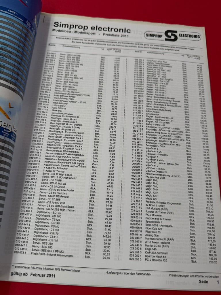 Modellbau Neuheiten Update 2011 ... einfach GIGAntisch