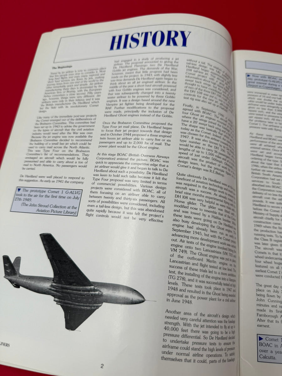 AIRLINES & AIRLINERS —  THE DE HAVILLAND — Comet —