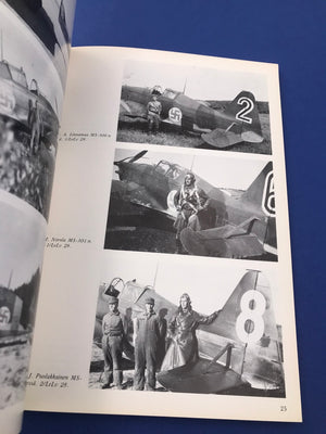 SUOMEN ILMAVOIMIEN HISTORIA - MORANE-SAULNIER M.S. 406 CAUDRON C. 714