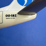 Modèle en plastique sur pied d'un Boeing 737- 300 de la Sobelair / Sabena (Registration: OO-SBZ)