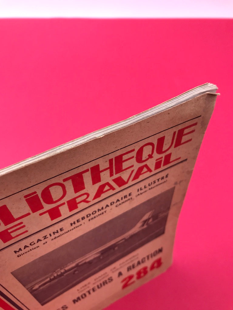BIBLIOTHÈQUE DE TRAVAIL — N°284 (1954) —