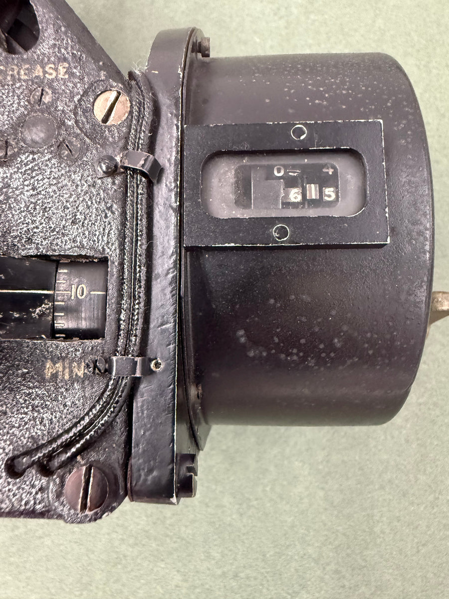 RAF MILITARY BUBBLE SEXTANT AVIATION MK.IX.A REF. No. 6B/218 BRIT. PATS