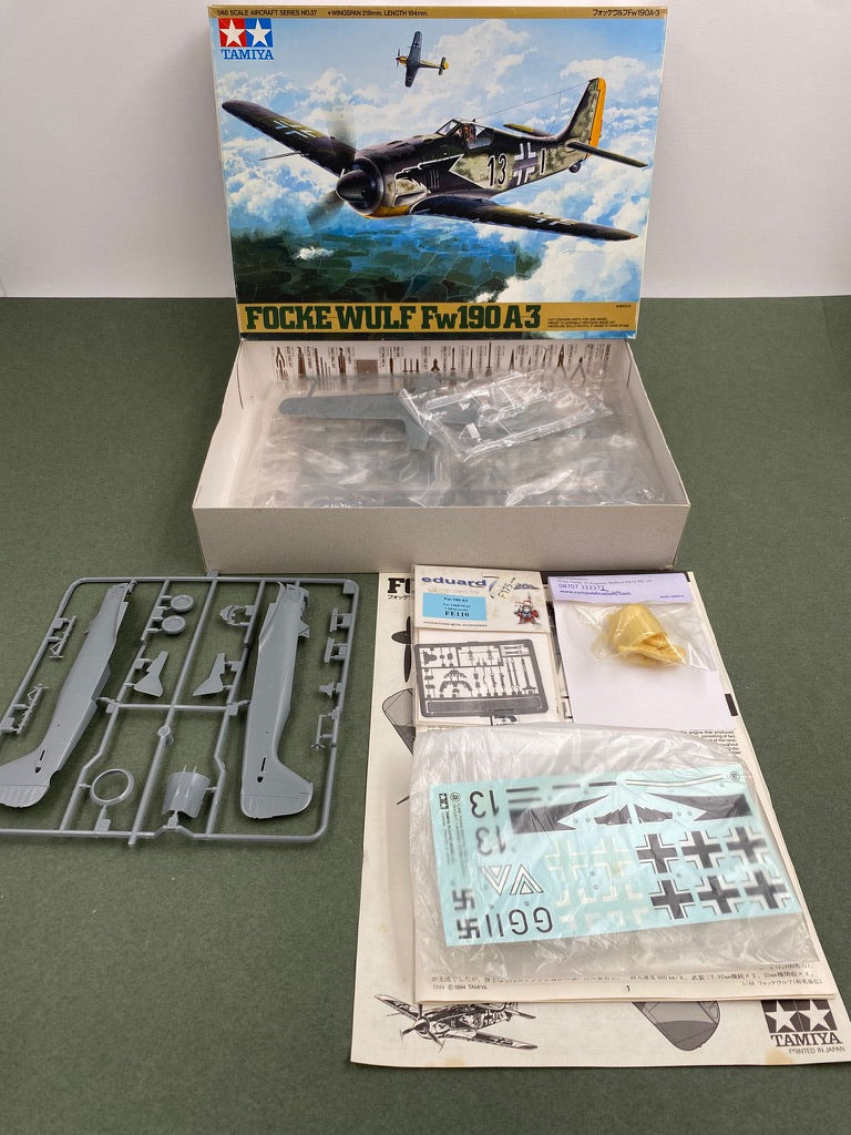TAMIYA 61037 - Focke-Wulf Fw190A-3 - 1:48 + EXTRA - Collezionismo In Vendita A Cuneo