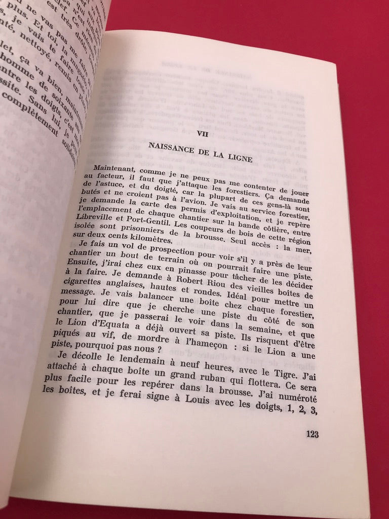 L'AVION DU BLANC