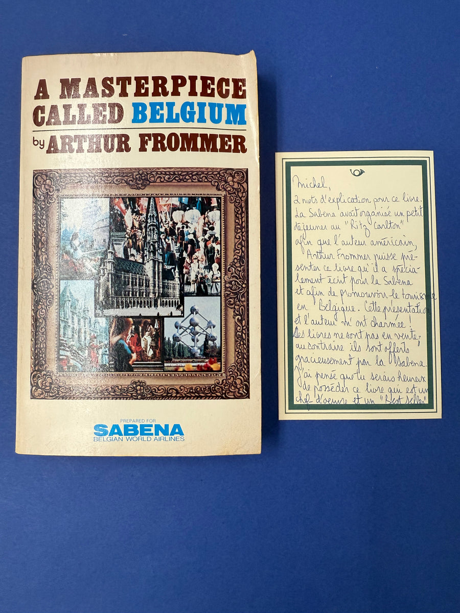 A MASTERPIECE CALLED BELGIUM « ... écrit pour la SABENA et pour promouvoir le tourisme »