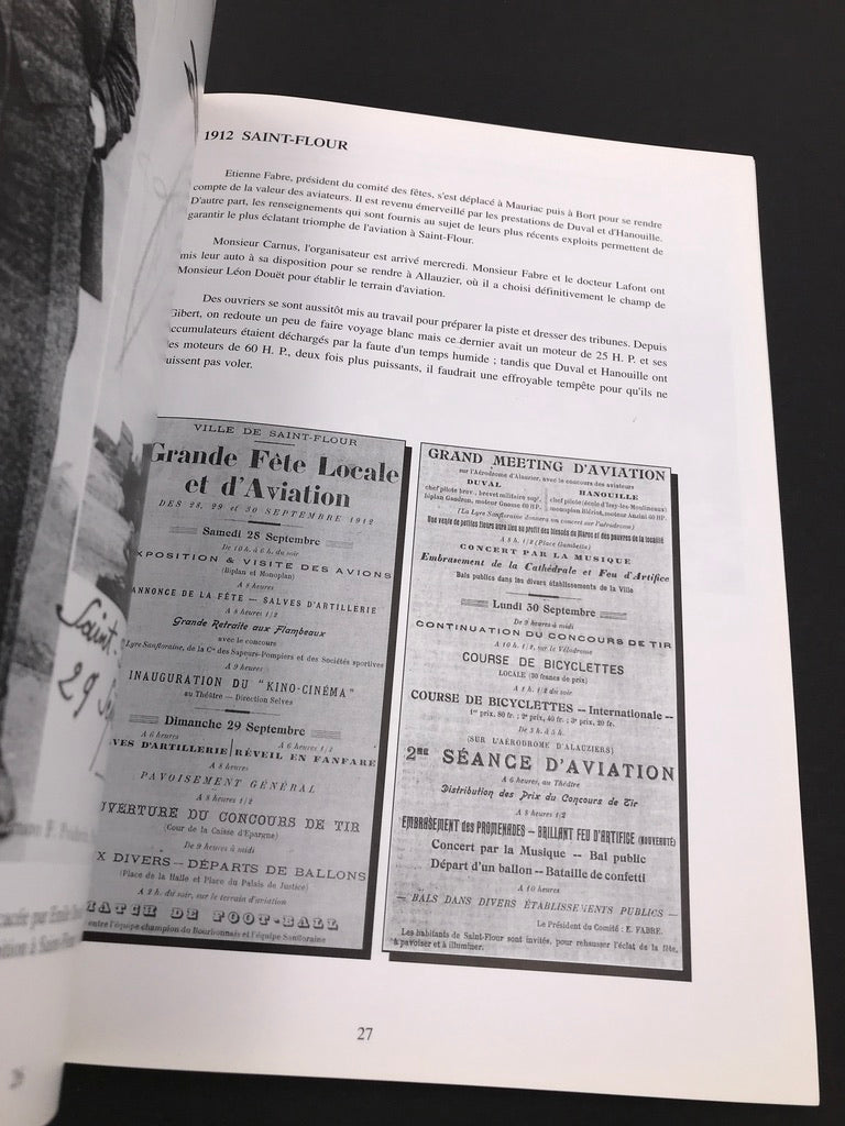 LES PREMIERS MEETINGS D'AVIATION DANS LE CANTAL 1910-1913