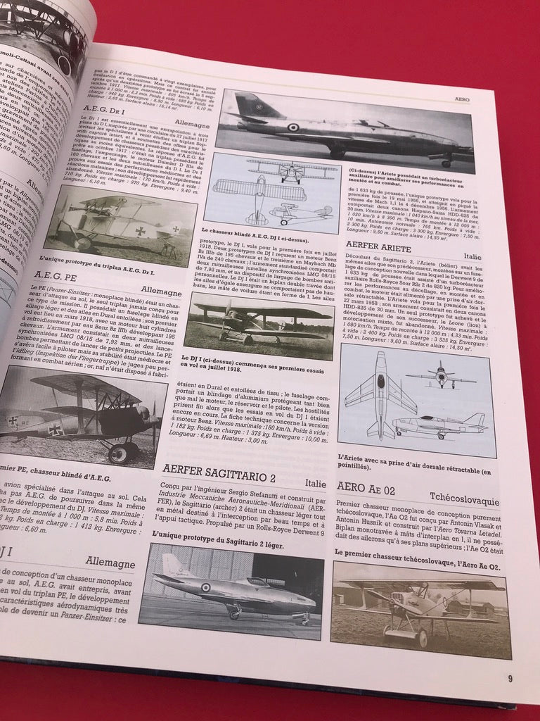 LE GRAND LIVRE DES CHASSEURS — L’encyclopédie illustrée de tous les avions de chasse et tous les détails de leur fabrication —