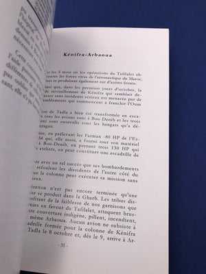 HISTORIQUE DE L'AVIATION DU MAROC