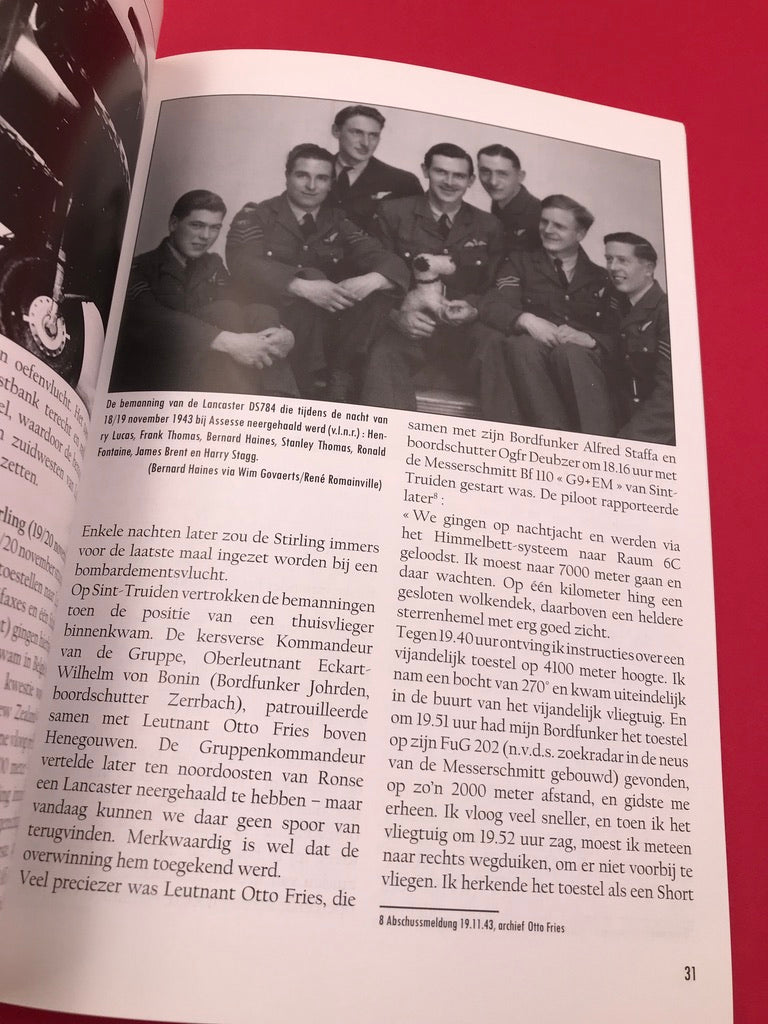 [BELGIE IN OORLOG 40] RAF-bommenwerpers tegen de Duitse Nachtjagd boven België — september 1943-maart 1944 —