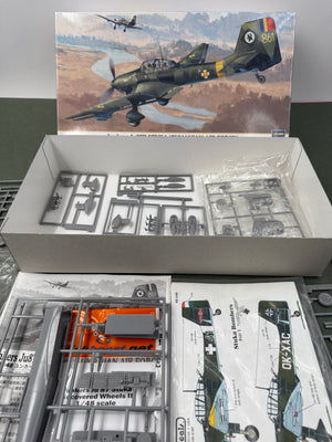 MAQUETTE À MONTER - Junkers Ju 87D Stuka `Rumanian Air Force´ Hasegawa | No. 09704 | 1:48