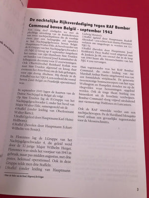 [BELGIE IN OORLOG 40] RAF-bommenwerpers tegen de Duitse Nachtjagd boven België — september 1943-maart 1944 —