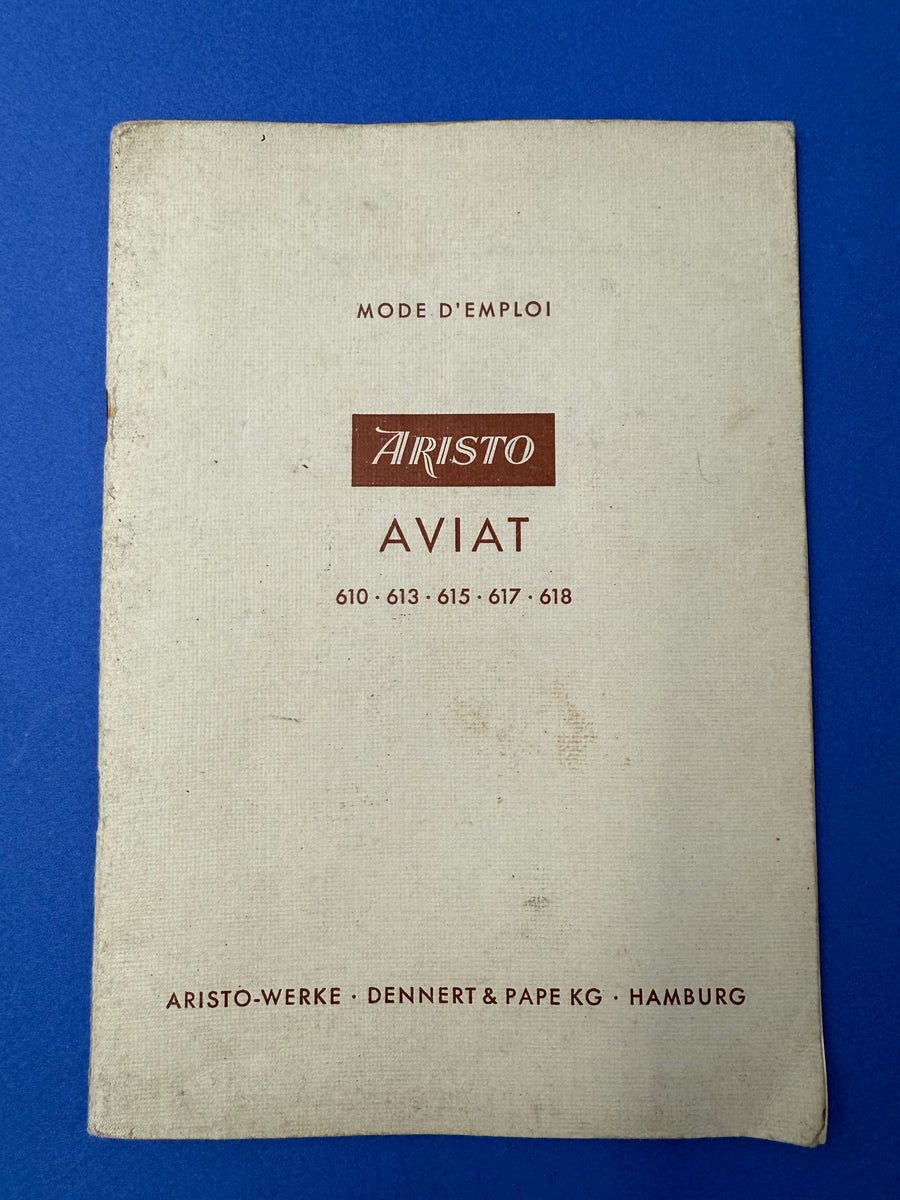 FLIGHT COMPUTER / COMPUTER DE NAVIGATION ARISTO - 617 AVIAT