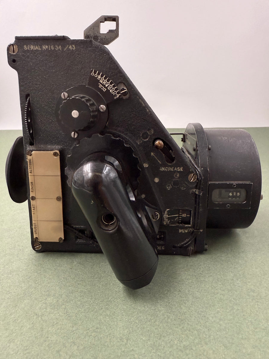 RAF MILITARY BUBBLE SEXTANT AVIATION MK.IX.A REF. No. 6B/218 BRIT. PATS