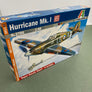 MAQUETTE À MONTER - Hurricane Mk. I Italeri | N° 2705 | 1:48 **LIKE NEW INSIDE UNOPENED**