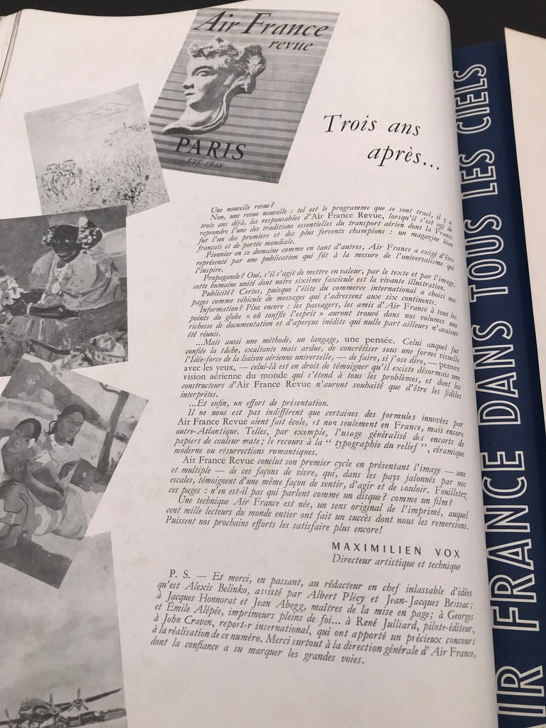AIR FRANCE REVUE — XVIème année - Printemps 1951 —