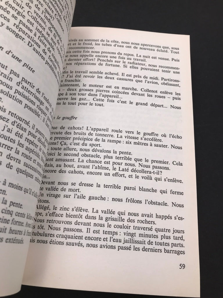 MERMOZ MES VOLS, réédition de 1937, excellent état