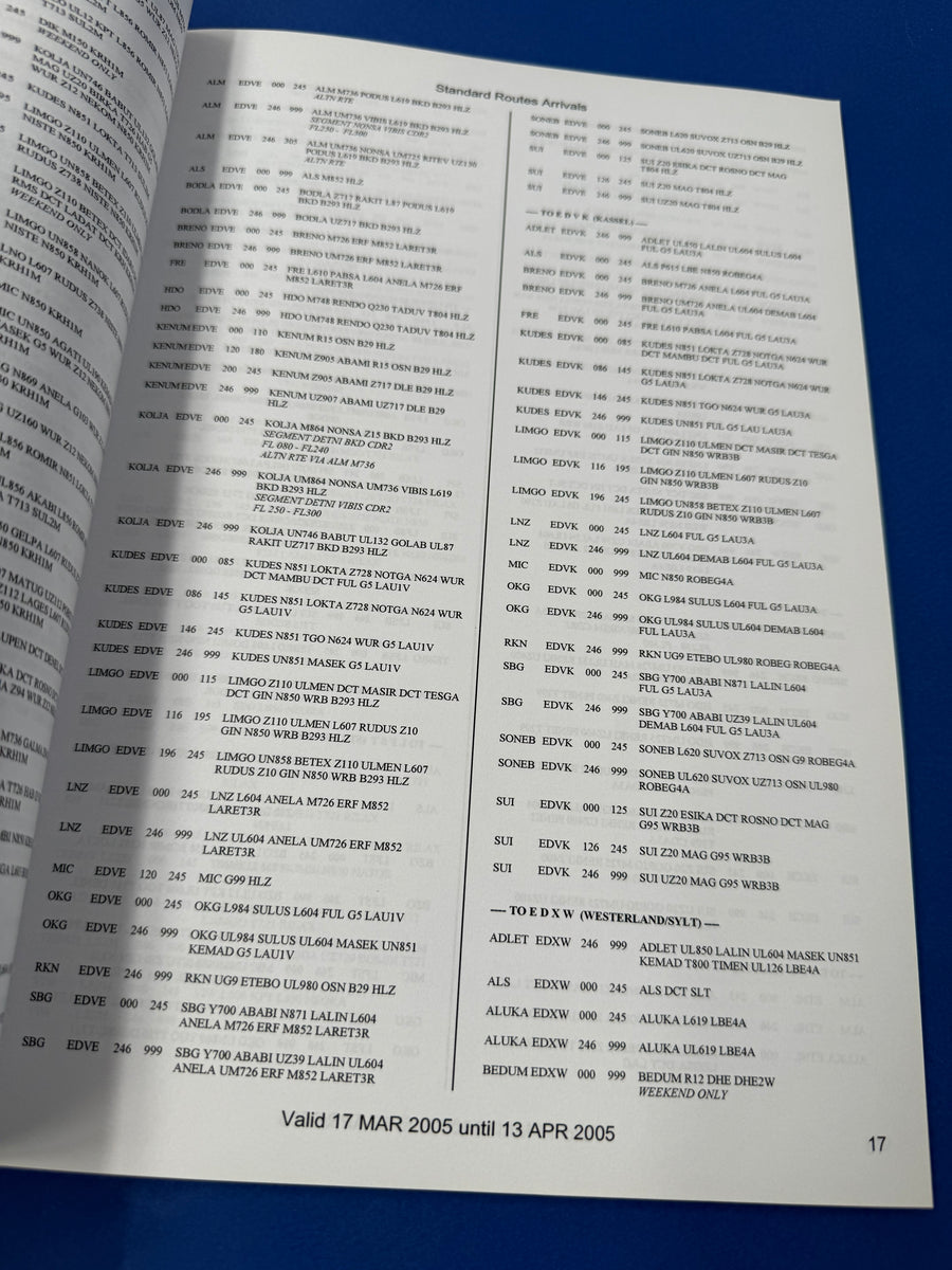 AIRAC 267 (Aeronautical Information Regulation and Control) cycle document