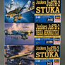 🔥 BUNDLE DEAL — 3 Used/Complete "Hasegawa Junkers Ju 87 " Kits to Build — Special Price