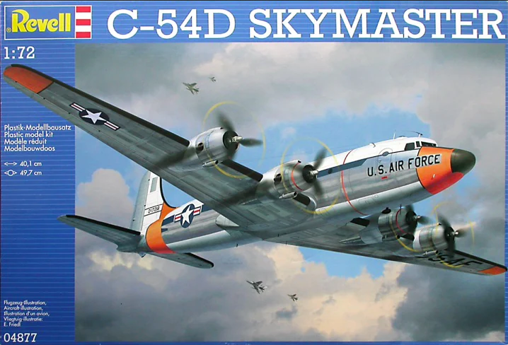 C-54D SKYMASTER 1:72 (Maquette à construire en plastique) *** TOP OFFER ***