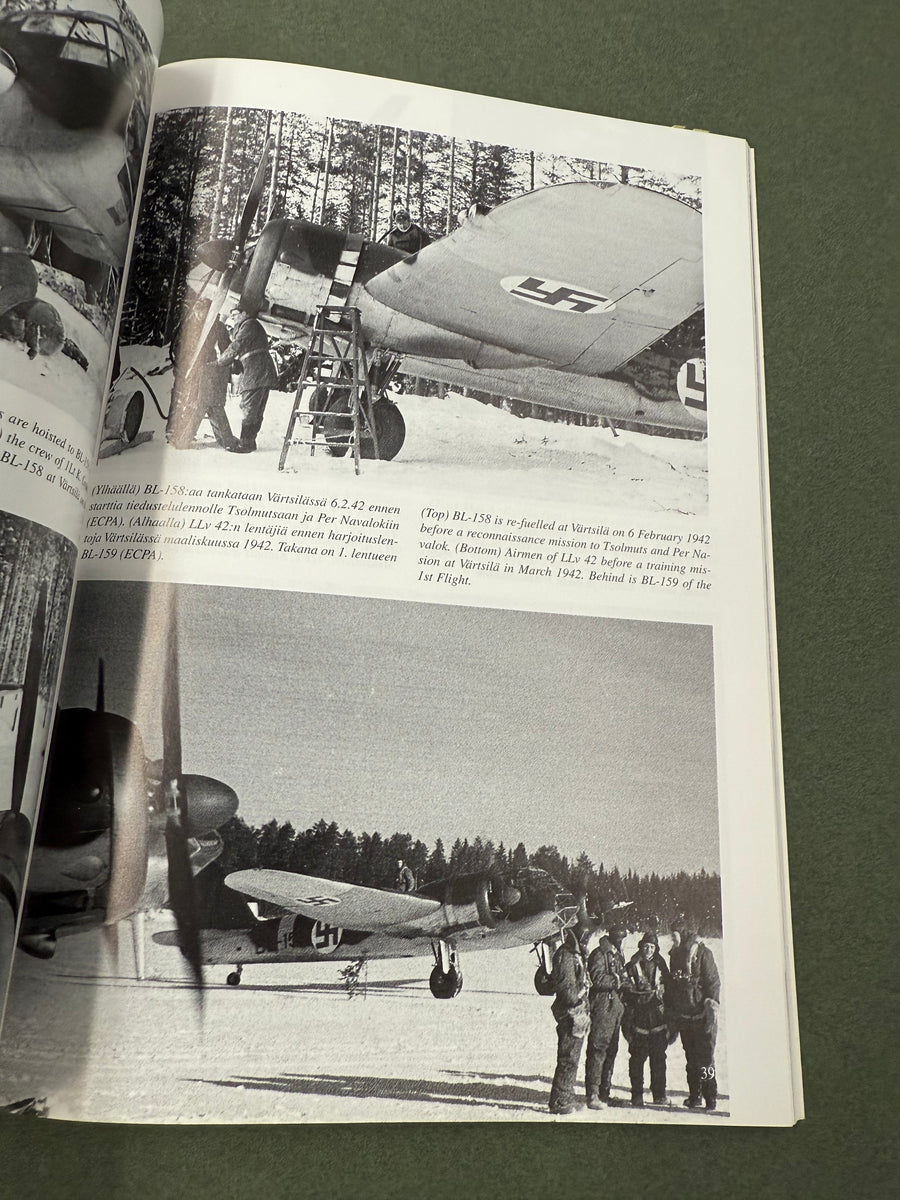 SUOMEN ILMAVOIMIEN HISTORIA (10) — Bristol Blenheim  —