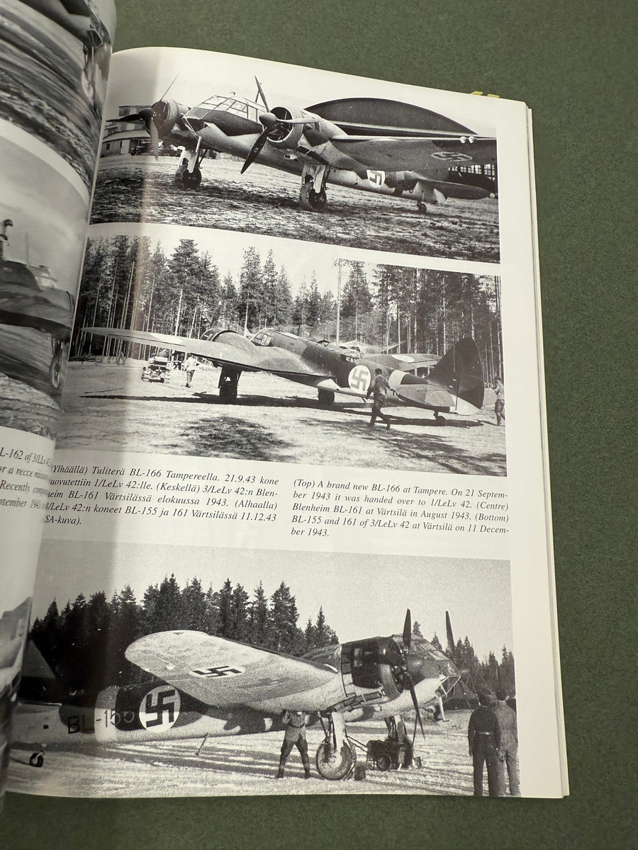 SUOMEN ILMAVOIMIEN HISTORIA (10) — Bristol Blenheim  —