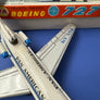 Maquette en tôle lithographiée – Boeing 727 Pan Am (N507PA) – T.T. Japan – avec boîte – échelle ~1:150