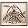 Jean-Luc Béghin – Illustration « Spitfire Mk V » — 57 × 64 cm — (1973)