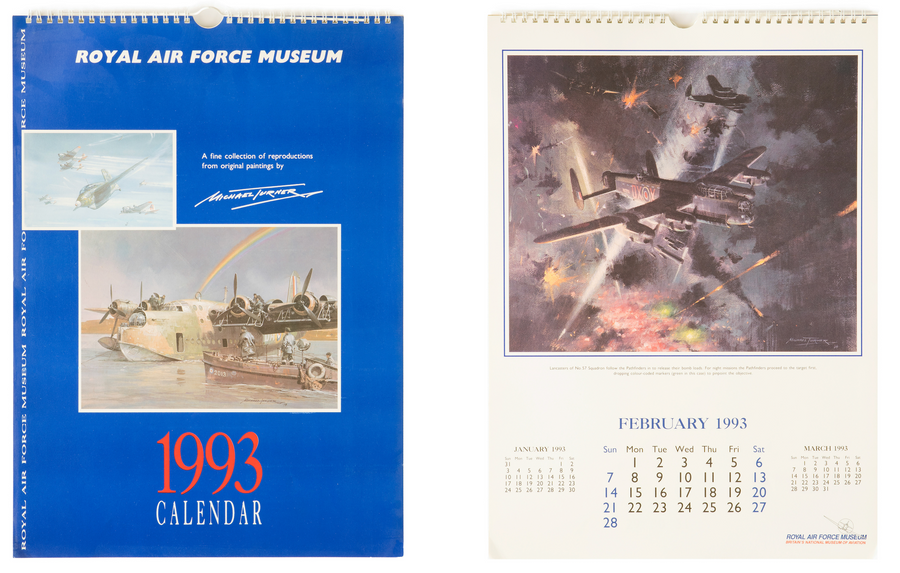 Calendar ROYAL AIR FORCE MUSEUM 1993