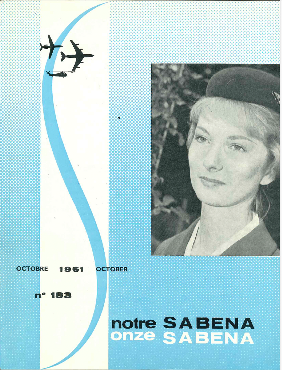 SABENA Magazine, à partir de 10 € le numéro (numéros disponibles allant de 1959 à 1971)