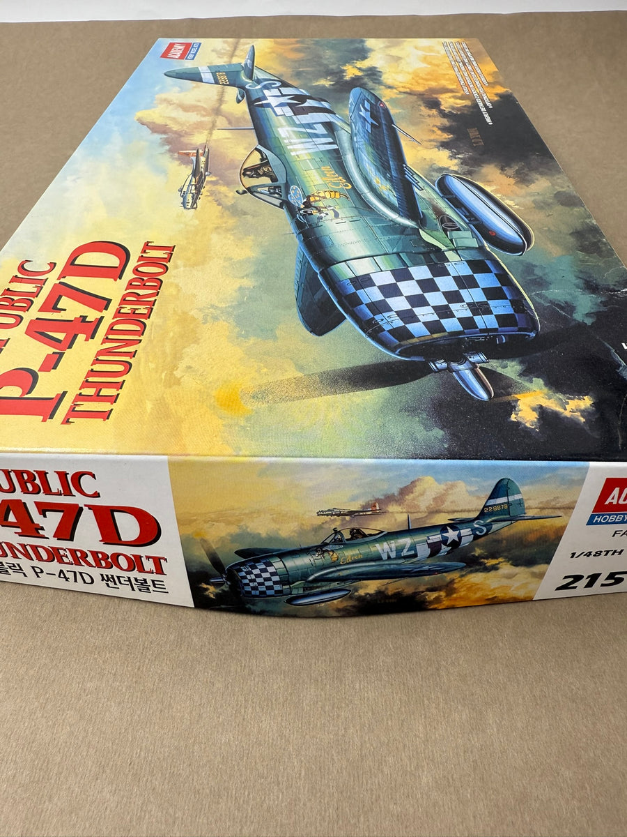 MAQUETTE À MONTER - REPUBLIC P-47D THUNDERBOLT Academy | No. 2159 | 1:48**LIKE NEW INSIDE UNOPENED**