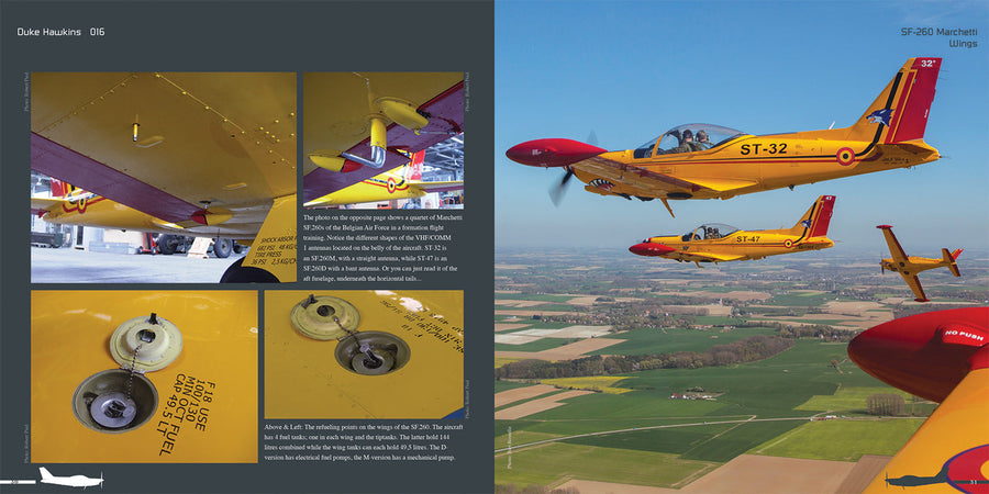 SIAI Marchetti SF - 260, Flying with Air Forces around the World *** LAST COPY ****