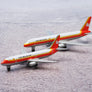 DIE-CAST MODEL — 🇧🇪 Air Belgium — Boeing 757-200 & Boeing 737-400 — Schabak — 1:600 — WITH ORIGINAL BOX —