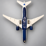 DIE-CAST MODEL — 🇬🇧 British Airways — Boeing 777-200ER — Chelsea Rose, hommage à la rose anglaise — Schabak — G-VIIO