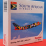 DIE-CAST MODEL — 🇿🇦 South African Airways — Boeing 747-300 — Herpa — 1:500 — WITH ORIGINAL BOX —