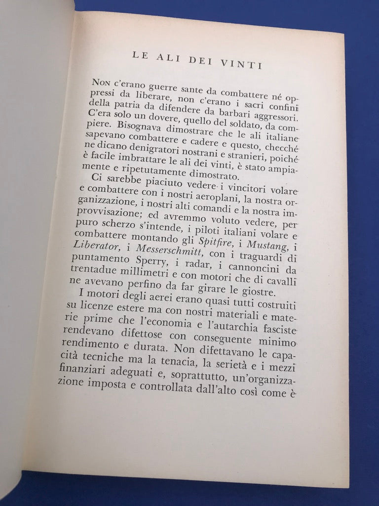 ... OBBEDIRE E COMBATTERE  — L'AVIAZIONE ITALIANA NELL'ULTIMO CONFLITTO MONDIALE —
