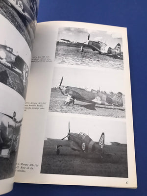 SUOMEN ILMAVOIMIEN HISTORIA - MORANE-SAULNIER M.S. 406 CAUDRON C. 714
