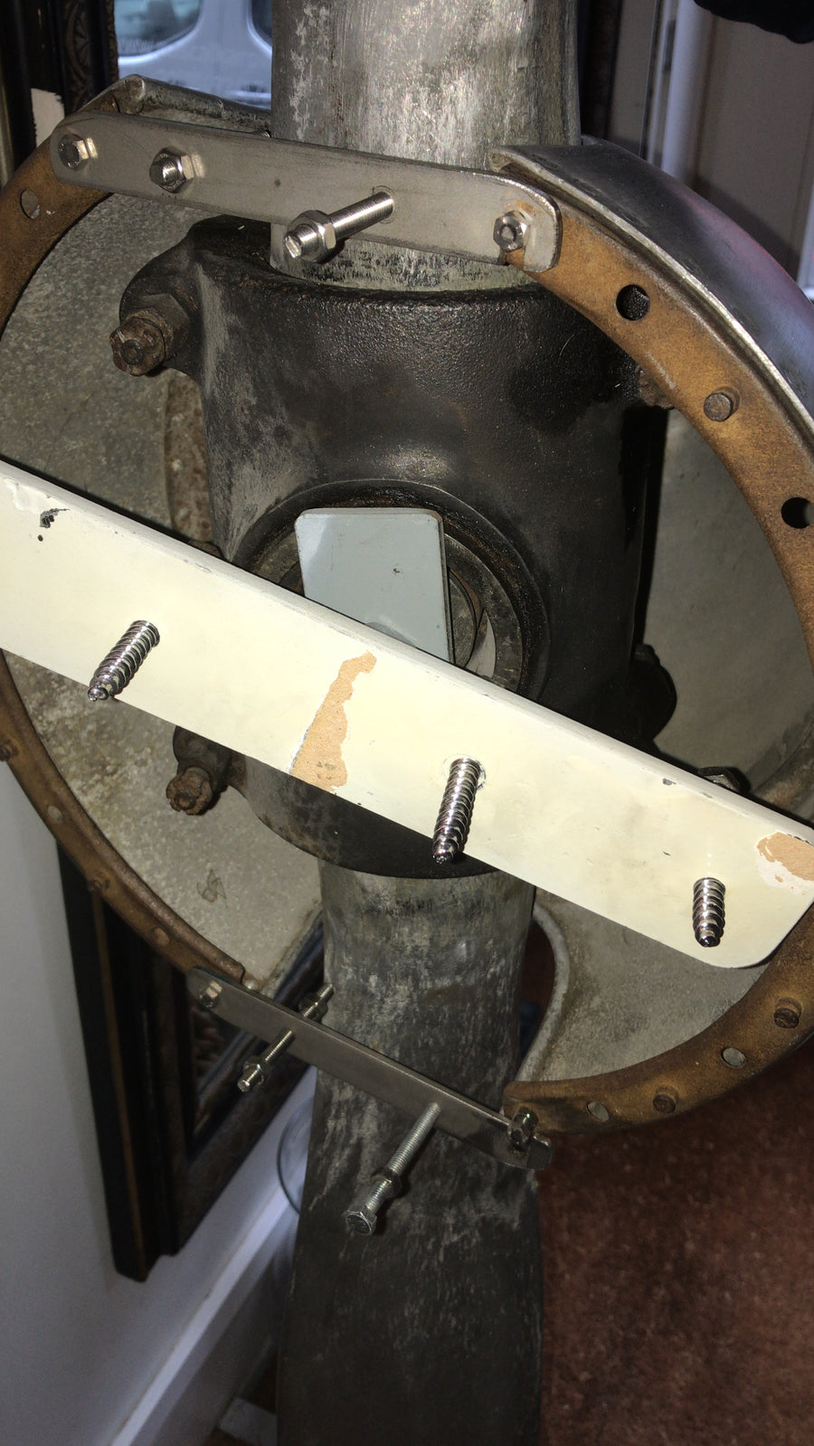 Hélice bipale à pas variable – Aluminium / Acier – vers 1945–1960