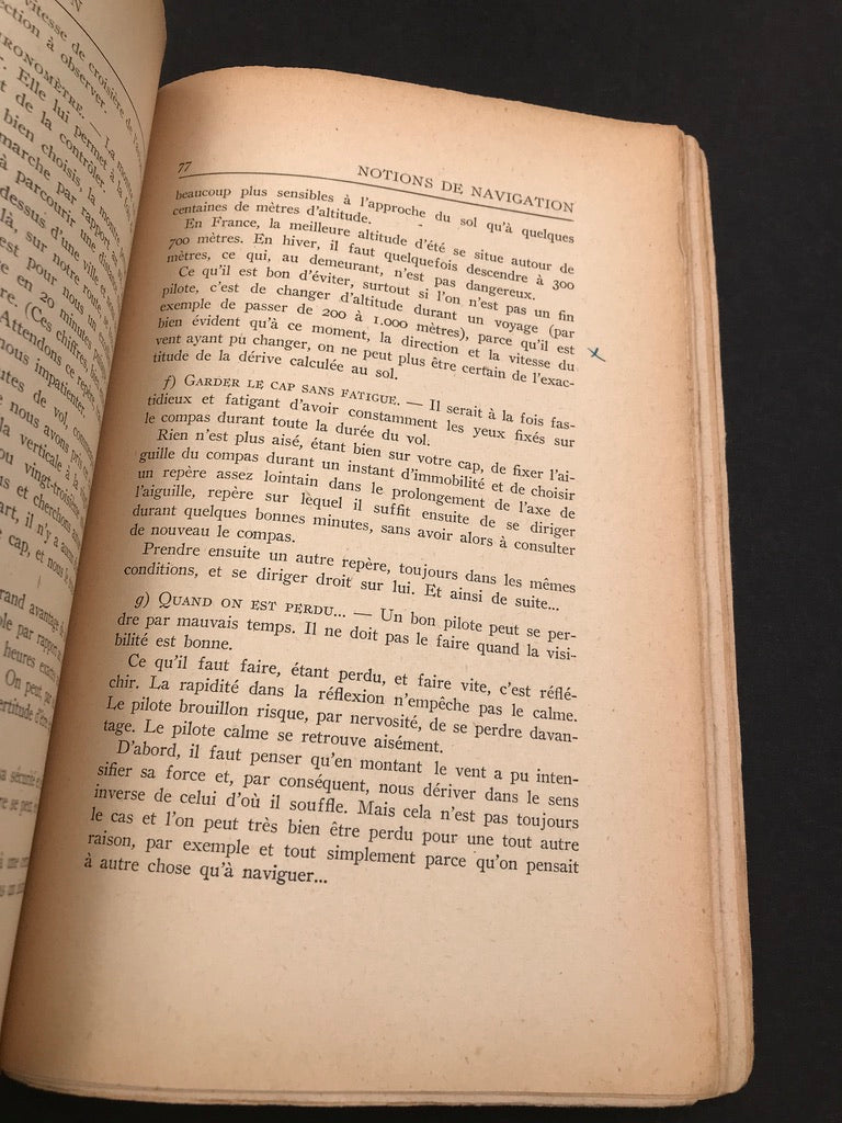 PILOTAGE ET NAVIGATION AÉRIENNE « l'ABC du Pilote »