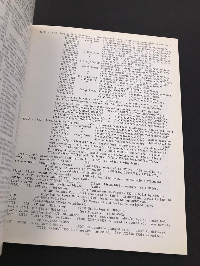 UNITED STATES NAVY SERIALS 1941 TO 1976