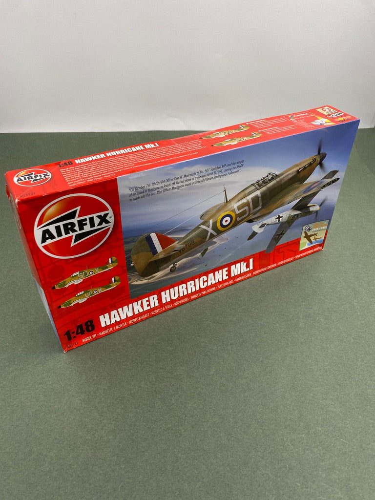 MAQUETTE À MONTER - Hawker Hurricane Mk.I Airfix | N° A05127 | 1:48 **LIKE NEW INSIDE UNOPENED**