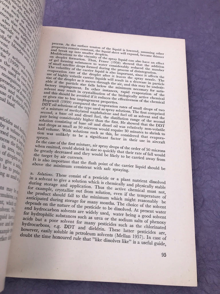 Report of the First International Agricultural Aviation Conference — 15th -18th September 1959, Cranfield, England —