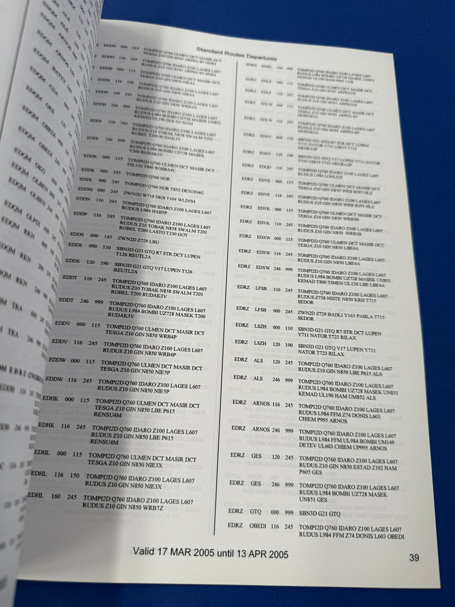 AIRAC 267 (Aeronautical Information Regulation and Control) cycle document