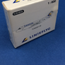 DIE-CAST MODEL — 🇸🇪 LINJEFLYG — FOKKER F28 — SCHABAK — 1:600 — WITH ORIGINAL BOX —