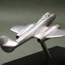 🇬🇧 Gloster Meteor T.7 – Vintage Handcrafted Pewter Aircraft Model – United Kingdom – c. 1955–1970