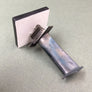 AUTHENTIC JET ENGINE TURBINE BLADE — DESK DISPLAY MODEL — TITANIUM & COBALT SUPERALLOY — CIRCA 1990–2010